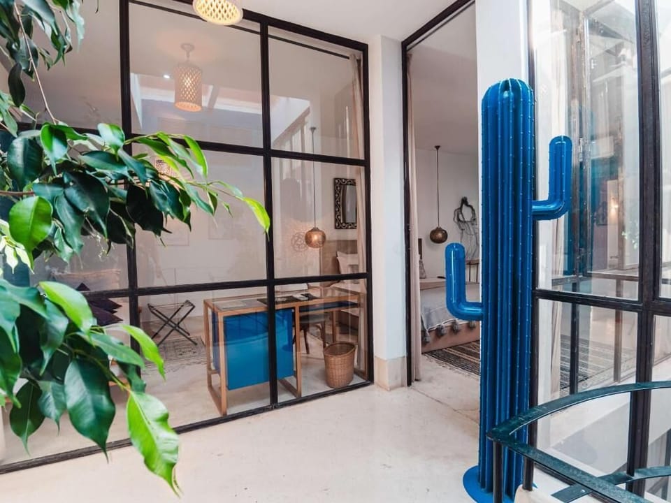 Deluxe Double Room, Balcony, Courtyard View | In-room safe, blackout drapes, soundproofing, iron/ironing board