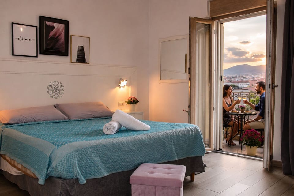 Comfort Double or Twin Room, Mountain View | Minibar, desk, free WiFi