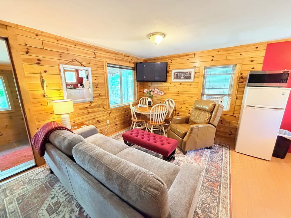 Relax here after a day on the water or the trail