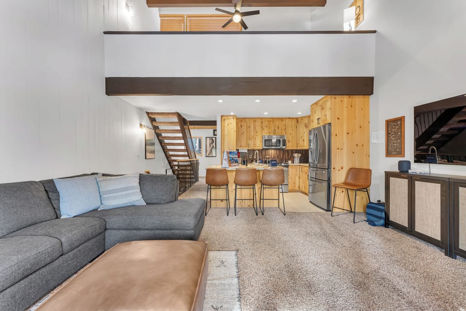 2nd Level - Kitchen and Living Room