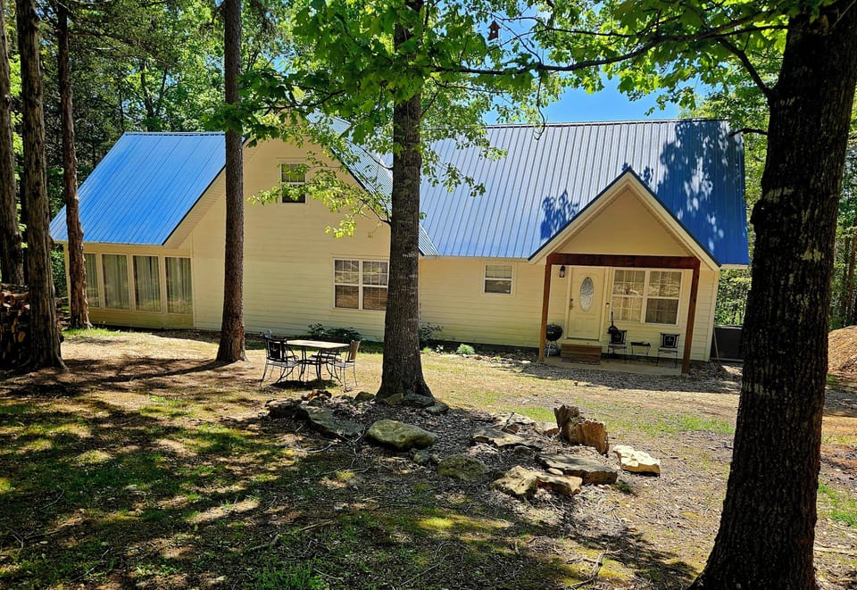 Large front yard