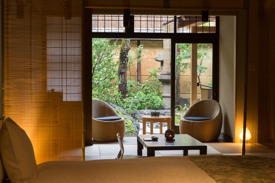 Luxury Suite (60sqm) with open-air bath A, Garden View, Non Smoking (Ages 13+ only, No Stairs) | 2 bedrooms, premium bedding, down comforters, pillowtop beds