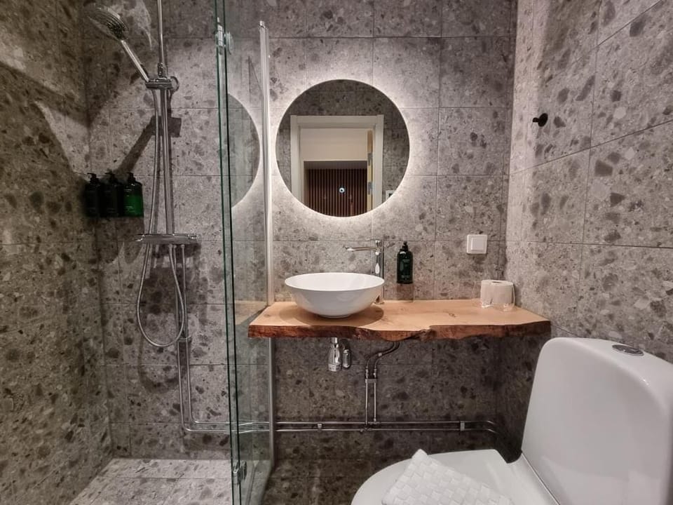 Single Room | Bathroom | Shower, free toiletries, hair dryer, towels