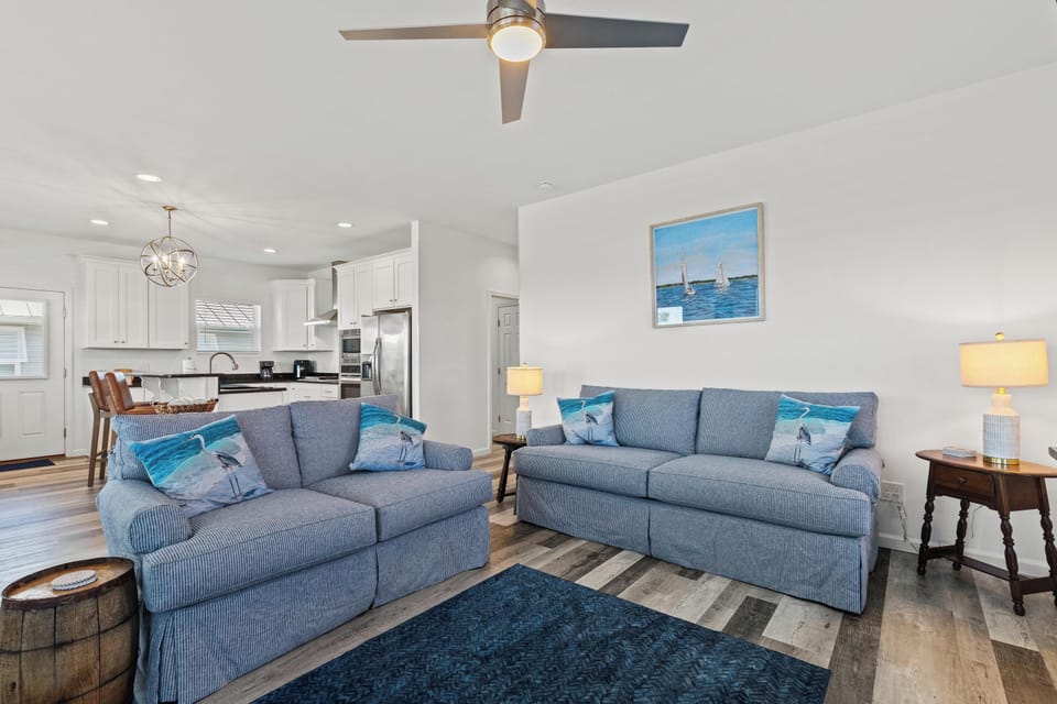 House, Resort View | Living area | 62-inch Smart TV with digital channels, Netflix, Hulu
