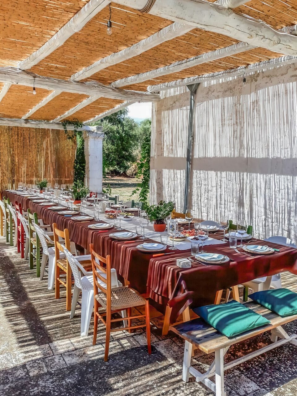 Outdoor dining