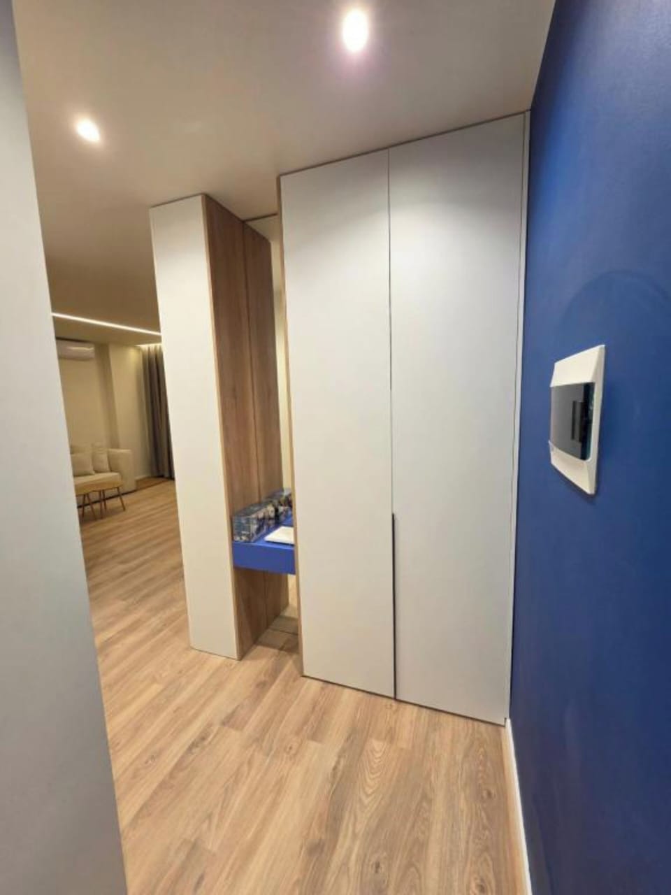 Deluxe Apartment | Living area | 42-cm flat-screen TV with satellite channels