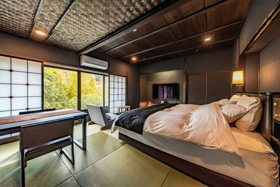 Superior Double Room with hot spring (2nd Floor)  | Down comforters, memory foam beds, free minibar, in-room safe