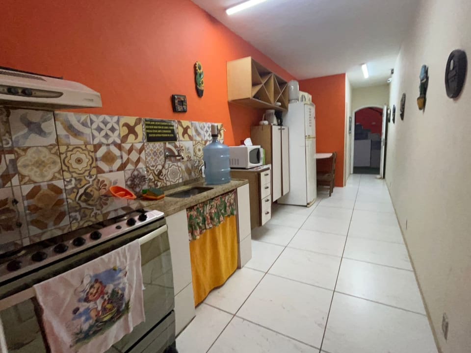 Shared fridge, microwave