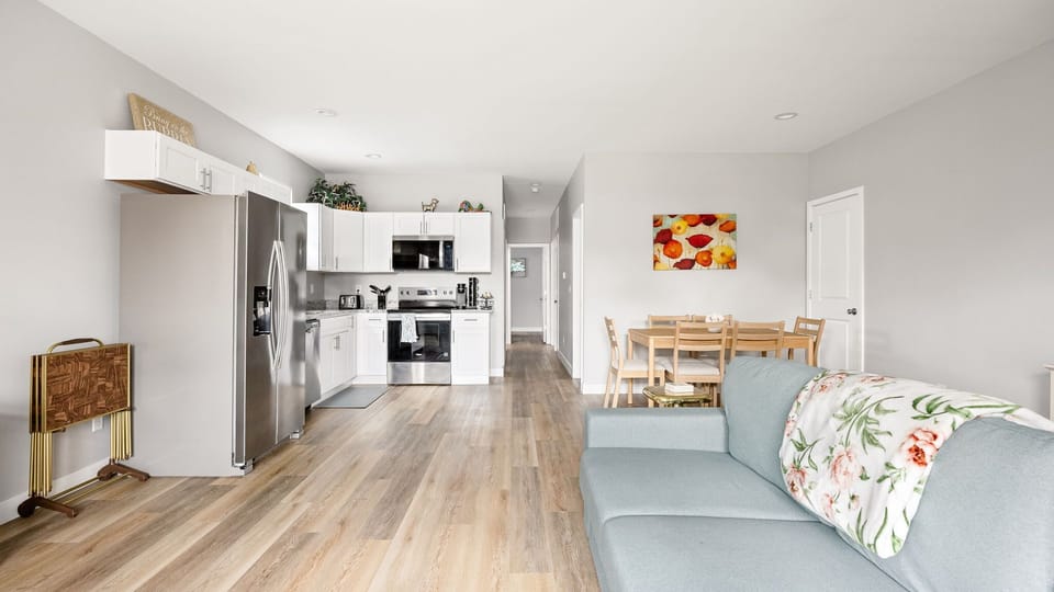 Open Living Space | Easy Flow for Cooking, Dining, and Relaxing Together