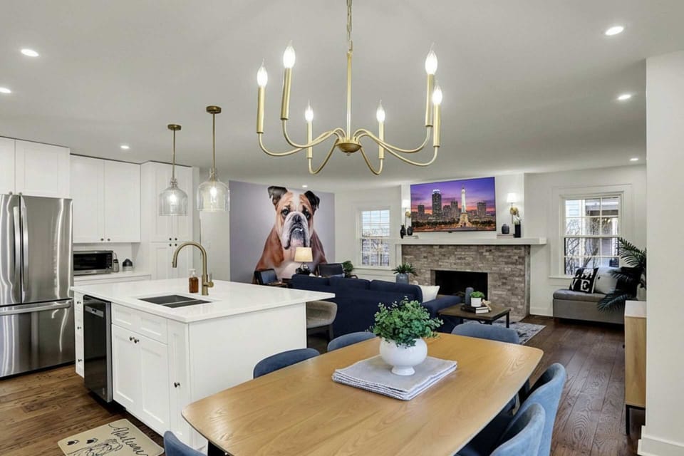 Open Concept Kitchen and Living Space ·| Made for Gathering