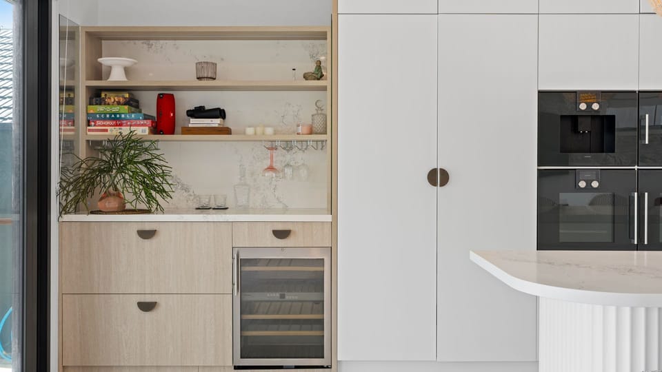 Fully equipped kitchen with ample storage