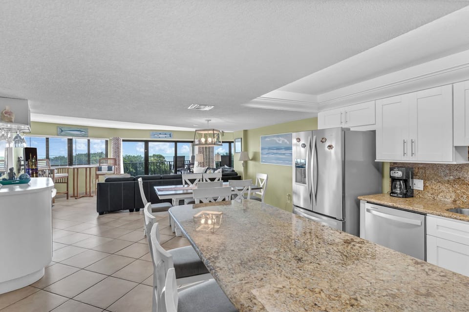 Open Living Concept with Ocean Views