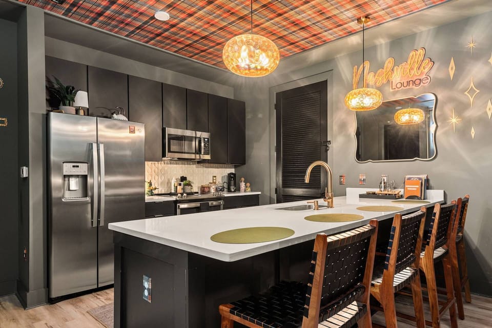Fully Equipped Open Kitchen