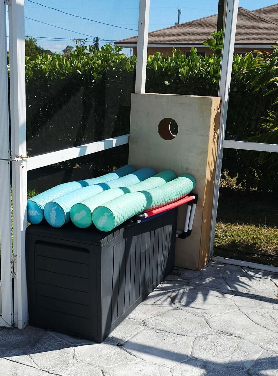 Pool Games/Floaties/Cornhole Boards