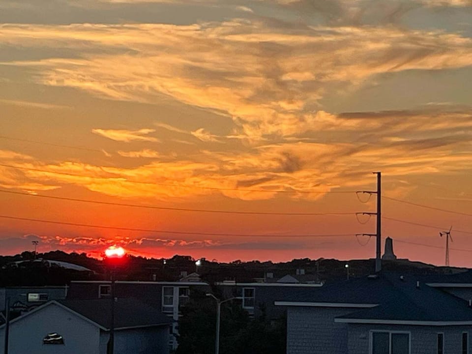 Sunset from balcony