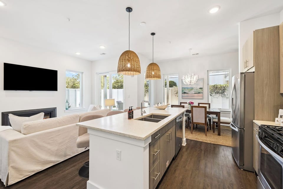 Open concept living space
