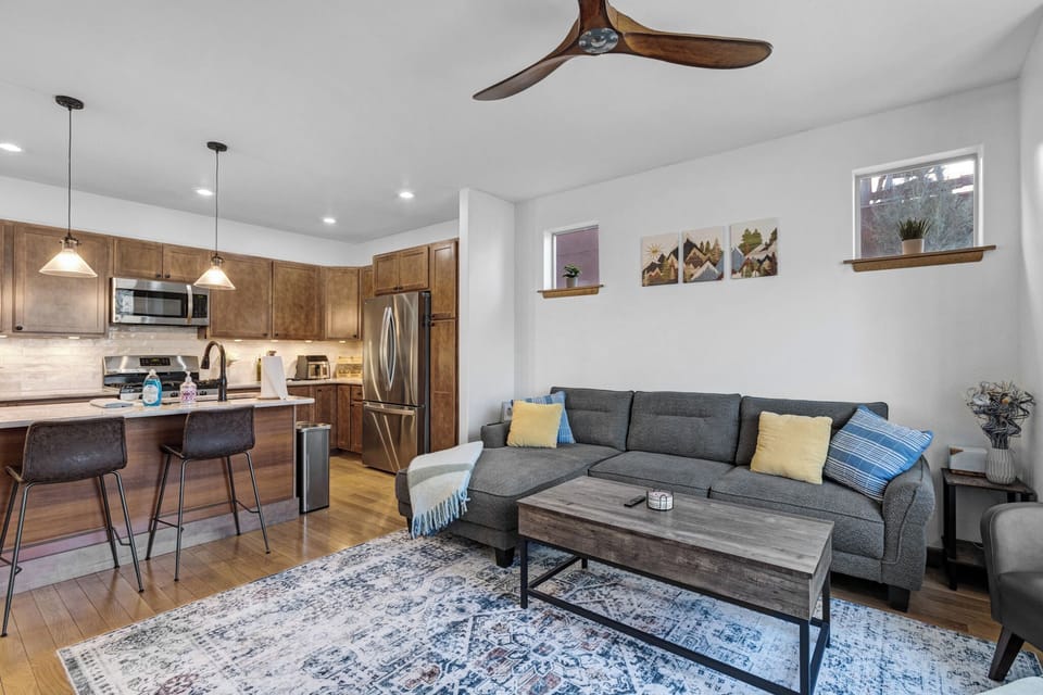 Open Concept- Kitchen/Dining/Living