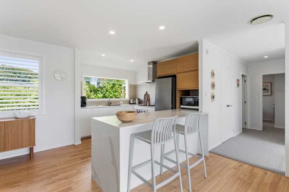 Kitchen with everything you need for meal preparation