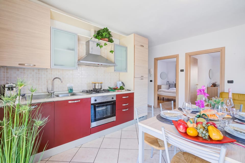 Kitchen and dining area
