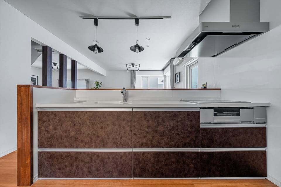 Apartment | Private kitchen | Fridge, microwave, stovetop, rice cooker