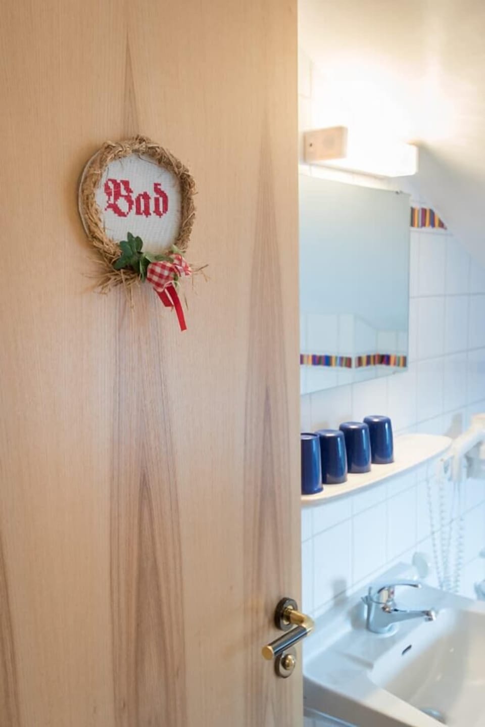 Double Room | Bathroom | Shower, hair dryer, towels