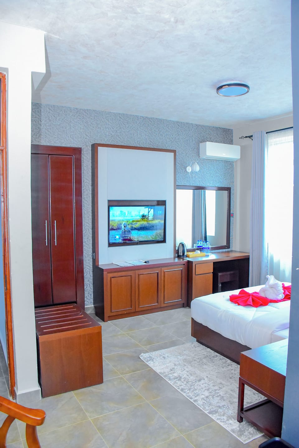 Executive Double Room, Balcony, Garden View | Desk, laptop workspace, free WiFi