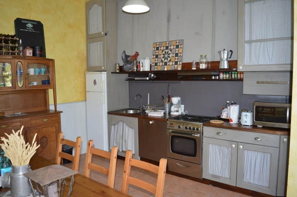 well equipped kitchen