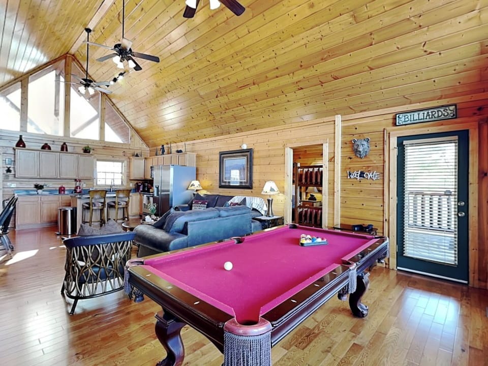Living Area Pool Table