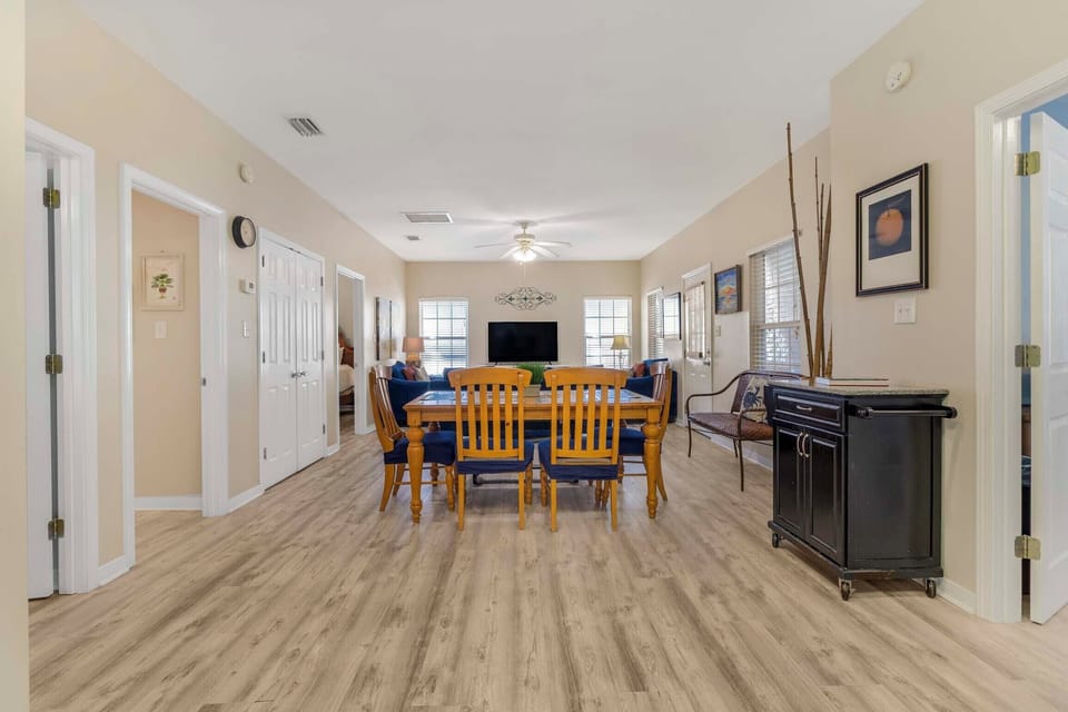 Spacious and open
