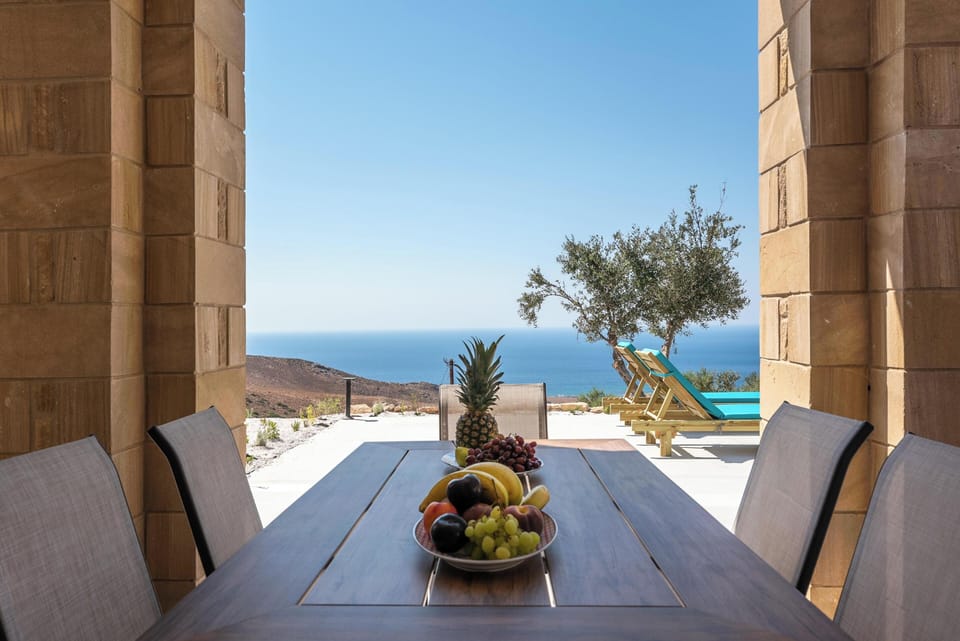 Villa, Sea View | In-room dining