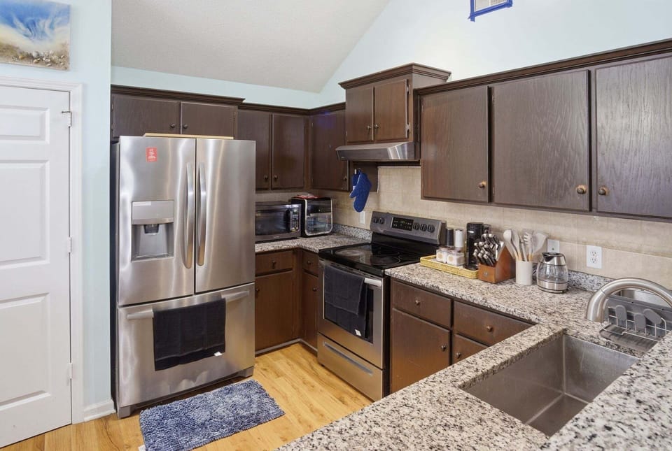 Indoors, Kitchen, Sink, Appliance, Refrigerator
