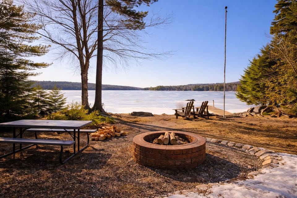 End your day around the fire under the star