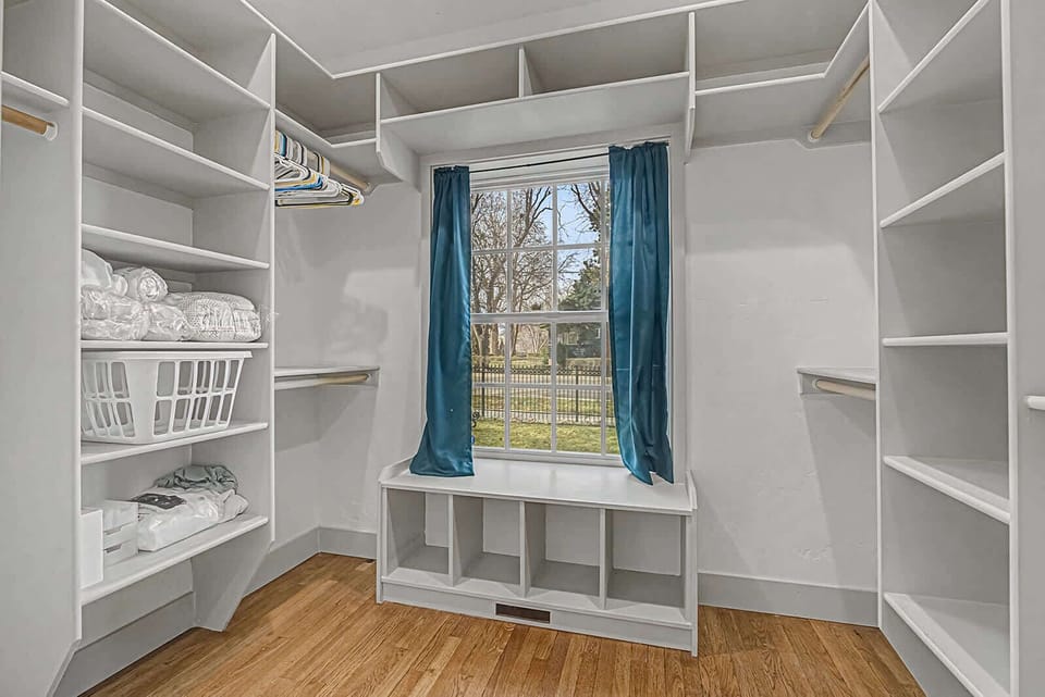 Bright & Airy Closet Nook