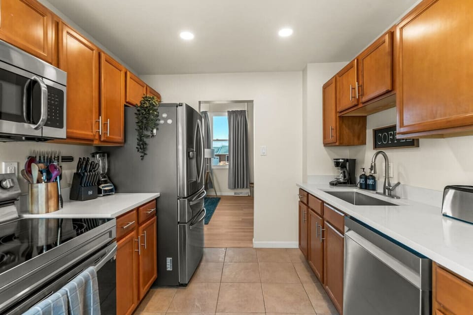 Fully equipped kitchen