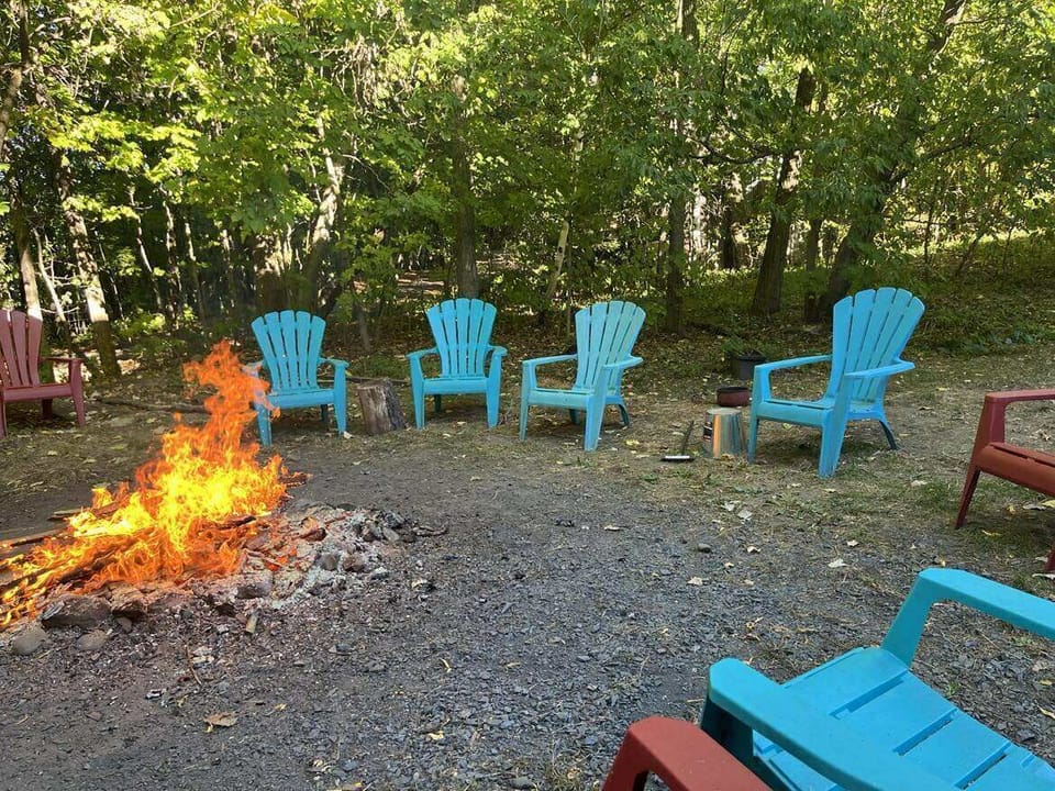 Exterior firepit