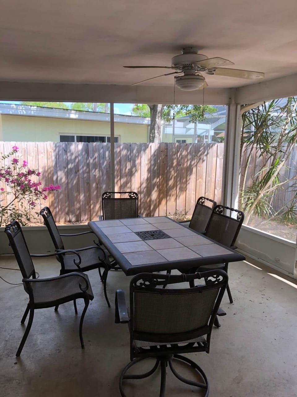Back patio 