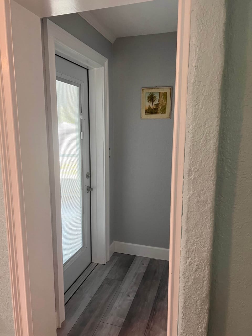Door to patio 