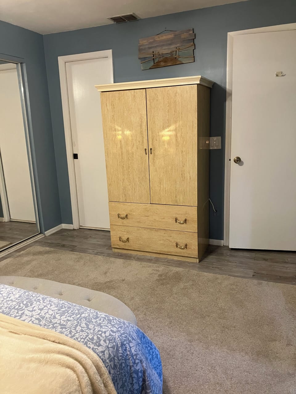 TV inside.