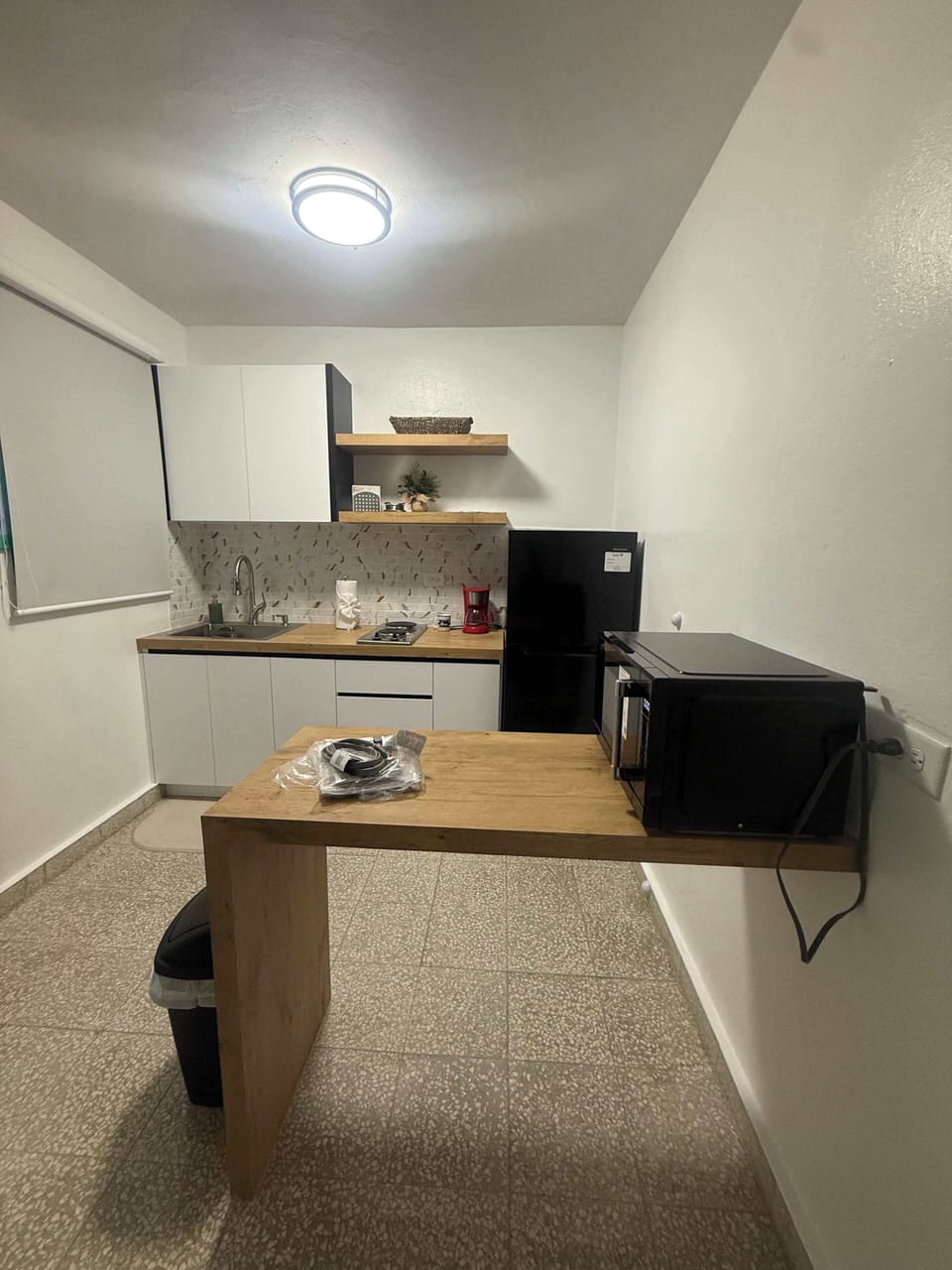 Fully equipped kitchen for all your culinary needs during your Rincón stay.