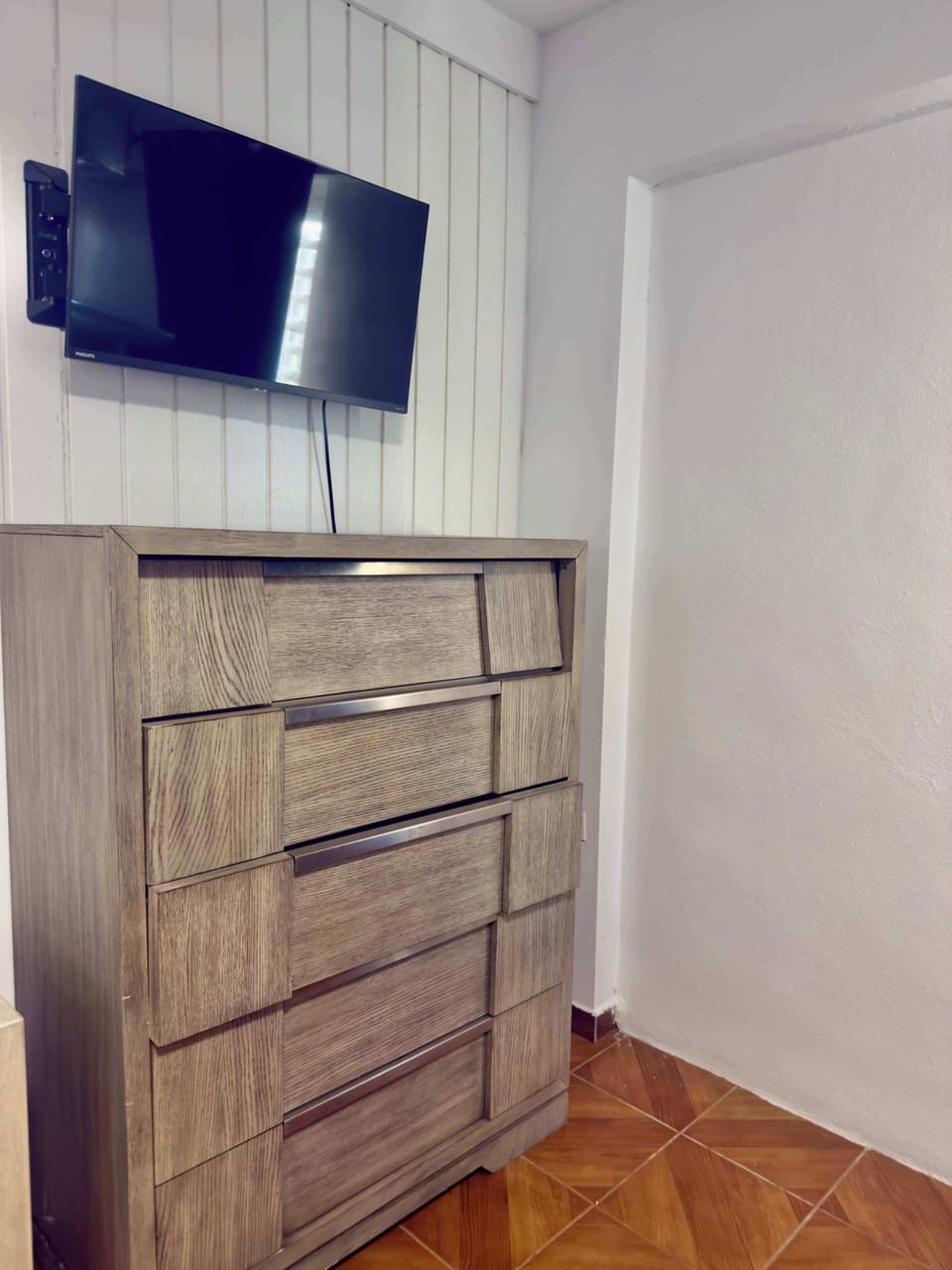 Unwind with your favorite shows on the Smart TV. Plenty of storage for your stay.