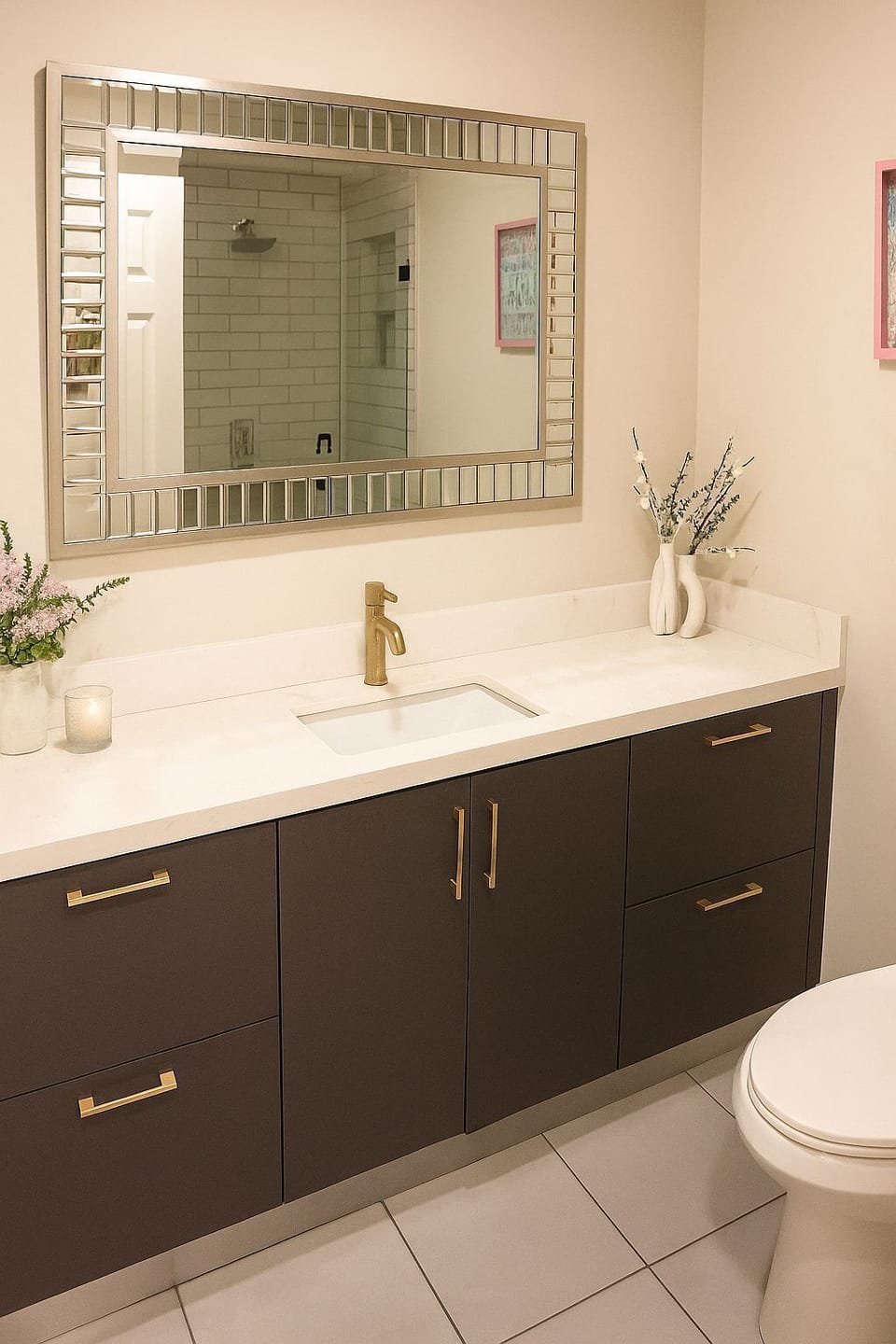 Standard Double Room | Bathroom | Towels, soap, toilet paper