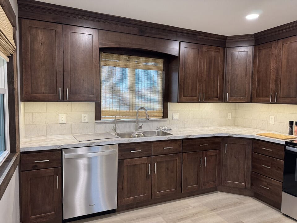 Fully equipped kitchen with everything you need