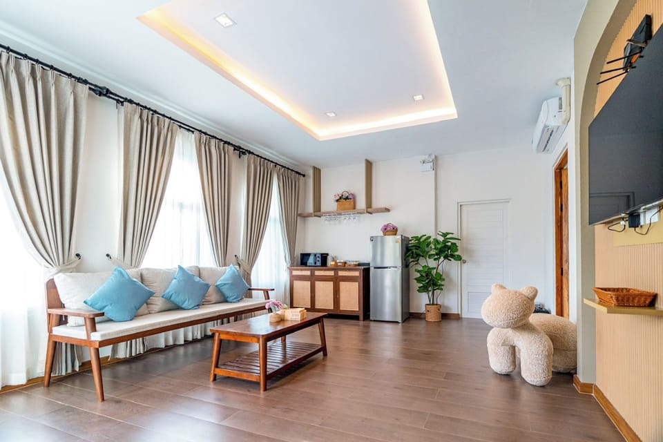 Premier Villa, Private Pool | Living area