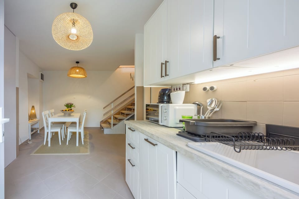Kitchen and dining area