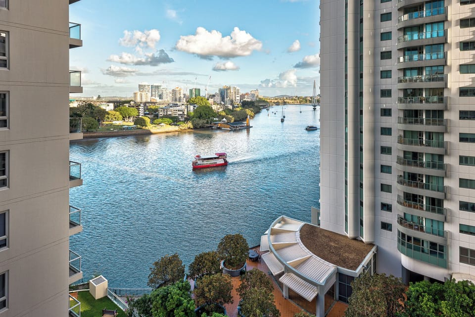Deluxe Apartment, River View | Premium bedding, blackout drapes, iron/ironing board, travel crib