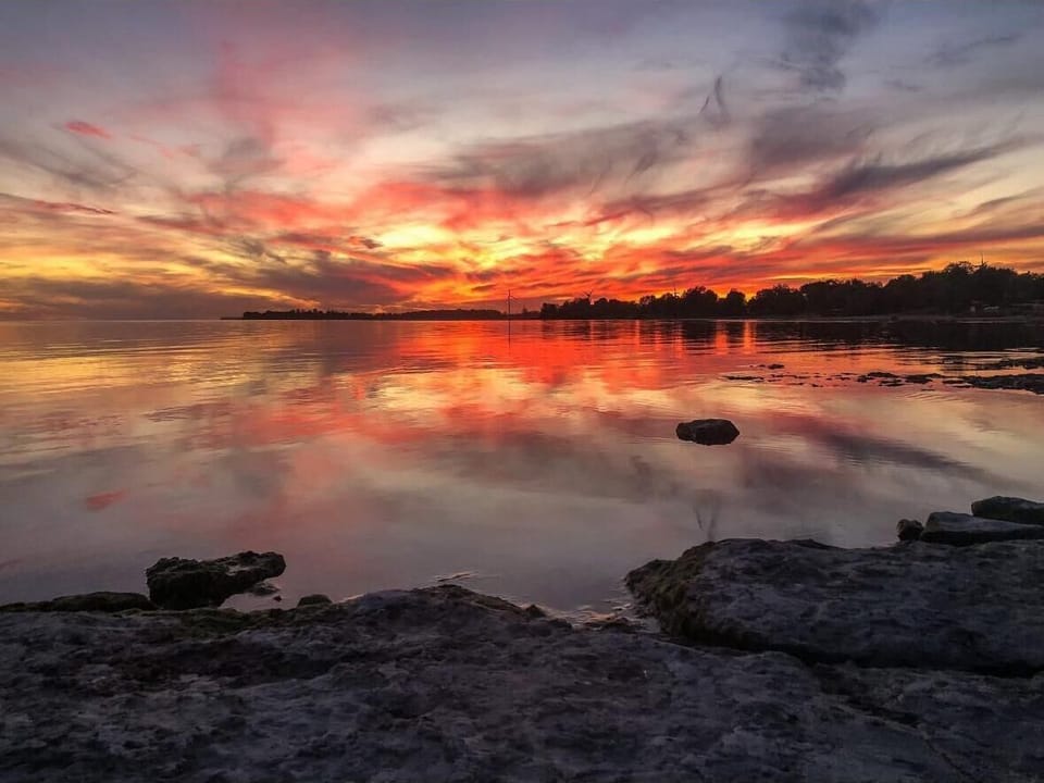 Evenings here are unforgettable—Lake Erie sunsets right from your front deck.