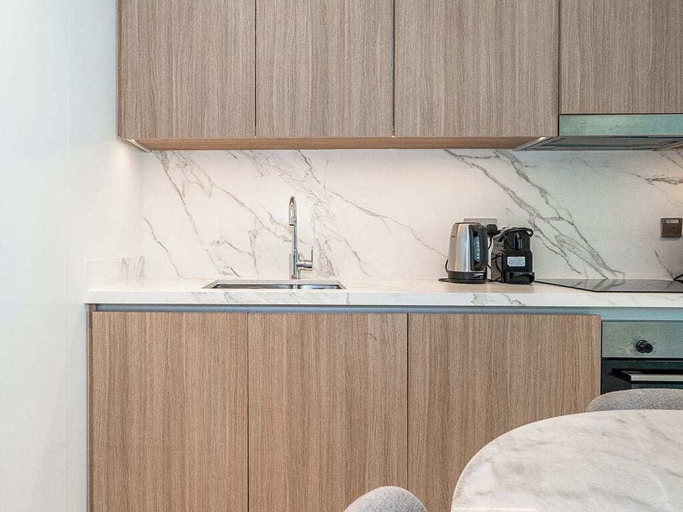 Standard Apartment, City View | Private kitchen