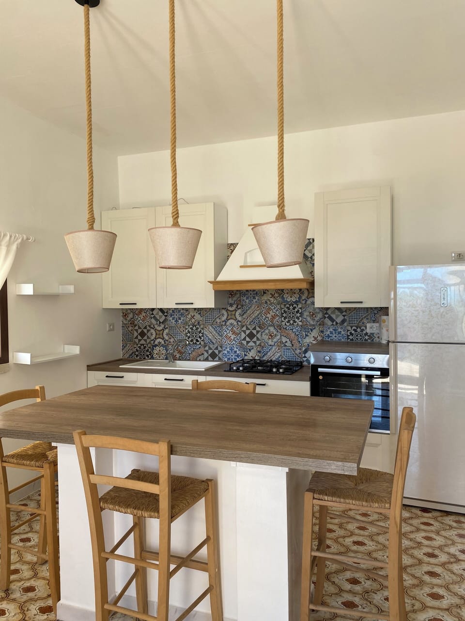 Villa, Garden View | Private kitchen