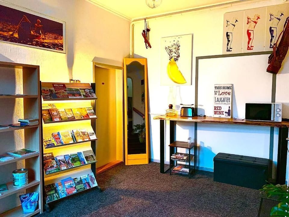 Interior entrance