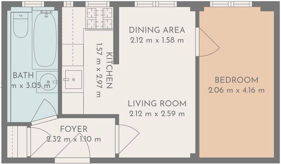 House | 1 bedroom